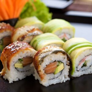 TORONTO ROX: Philadelphia, Salmón, Pepino y Aguacate